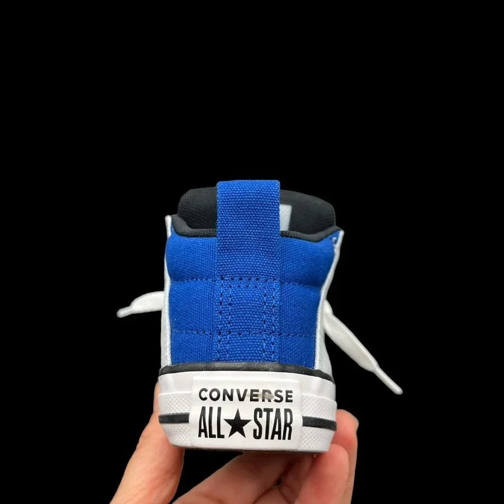 Converse Chuck Taylor All Star Little Boys Slip on Shoe Size 12 Light/Royal Blue